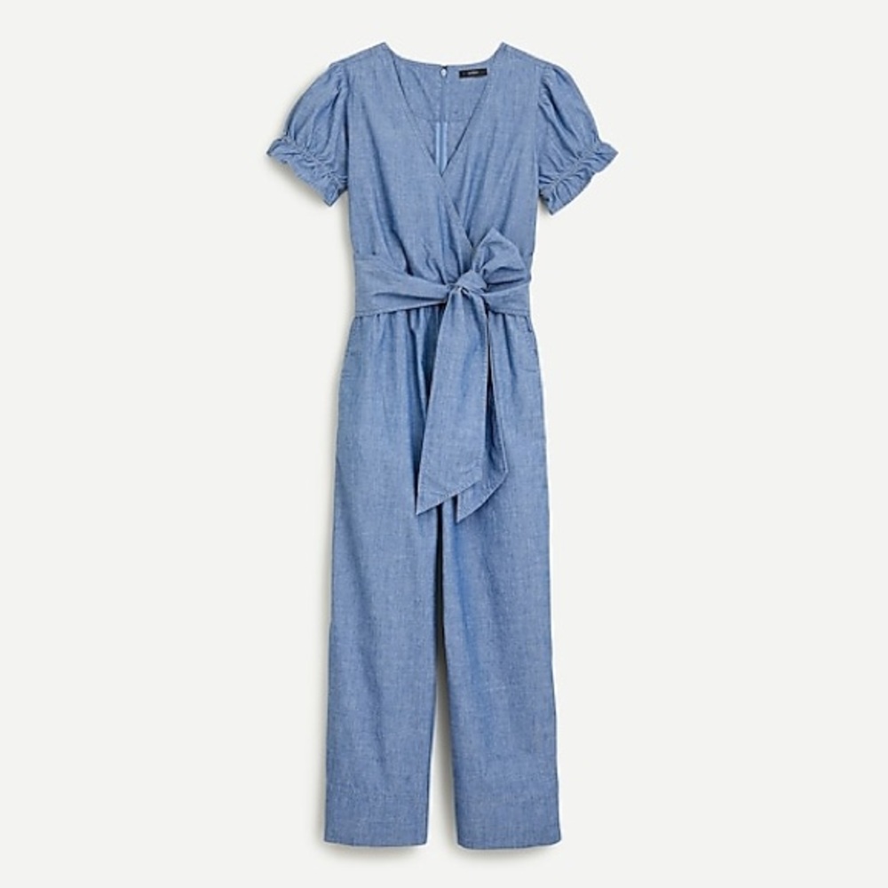 NWT Super cute chambray J Crew jumpsuit
